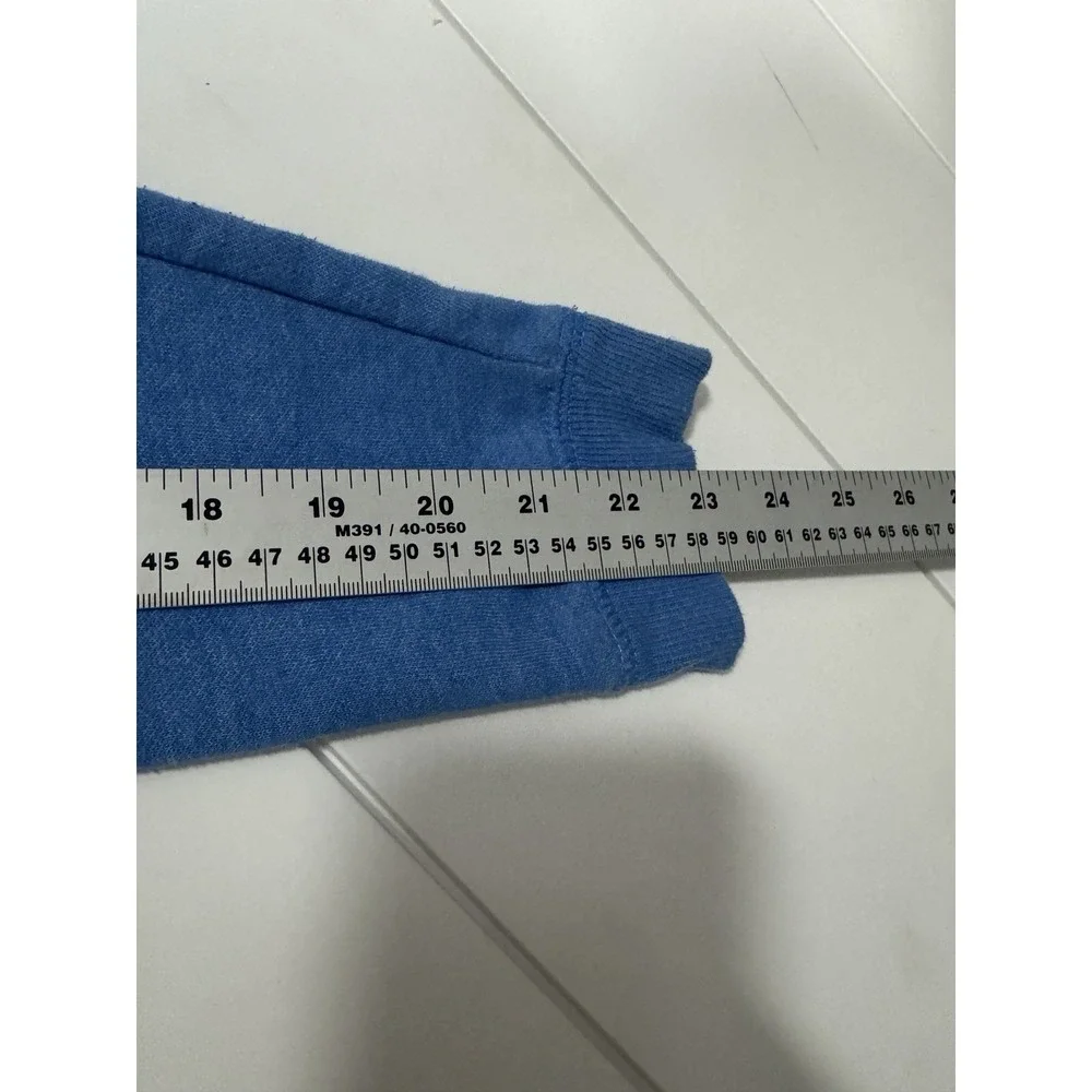 The North Face Youth XLarge‎ Crewneck Sweatshirt Heritage Logo Patch Blue